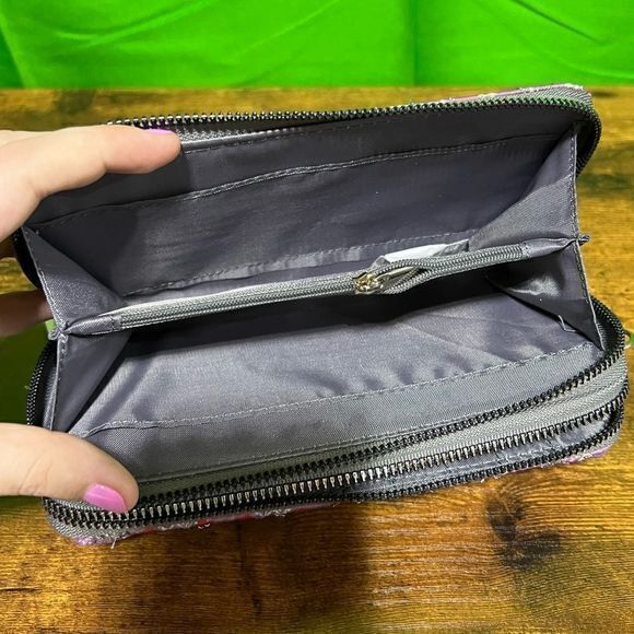 NWT Simply Southern‎ Crossbody Wristlet Wallet 2 Zipper Closure Aztec Print - Picture 5 of 7